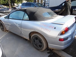 2003 MITSUBISHI ECLIPSE CONVERTIBLE GS SILVER 2.4 AT 203944